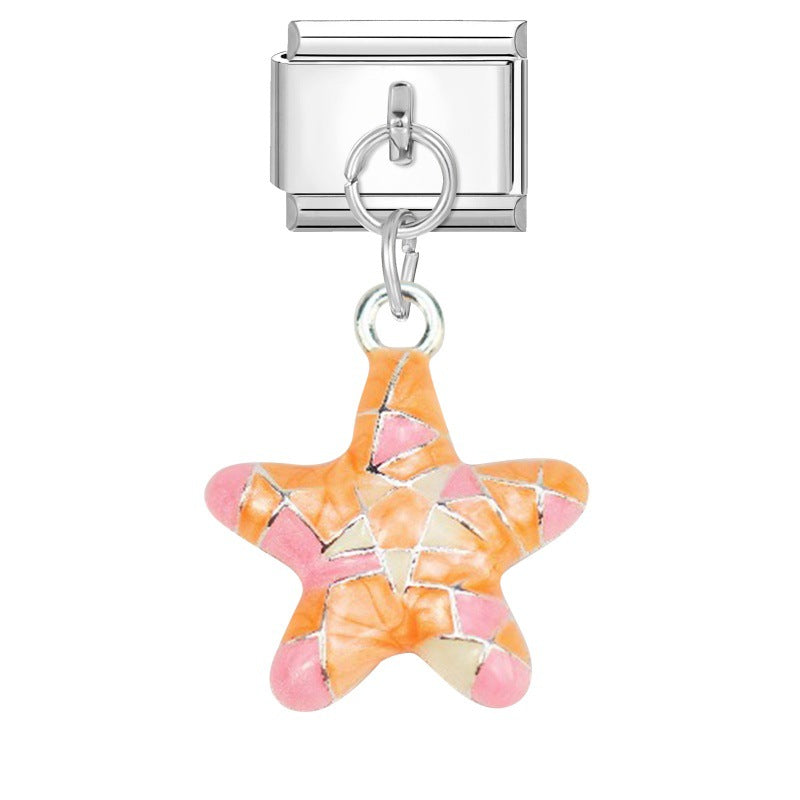 Wholesale 9mm Italian Charm Starter Bracelets DIY Pendant Style Stainless Steel Composable Bracelet