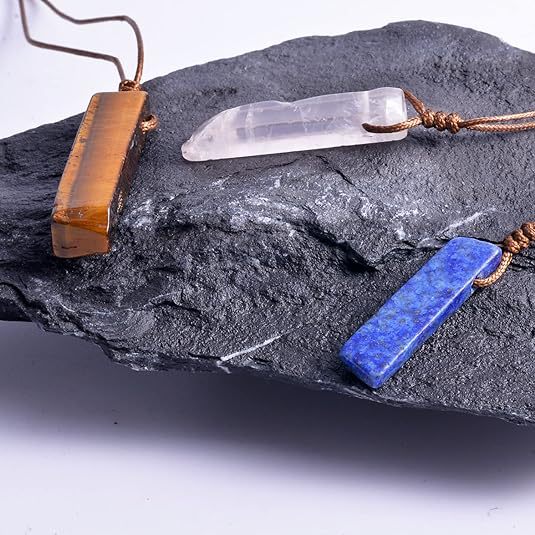 Wholesale Natural Stone Irregular Woven Necklace Polished Geometric Jewelry Accessory For Everyday Wear And Gift