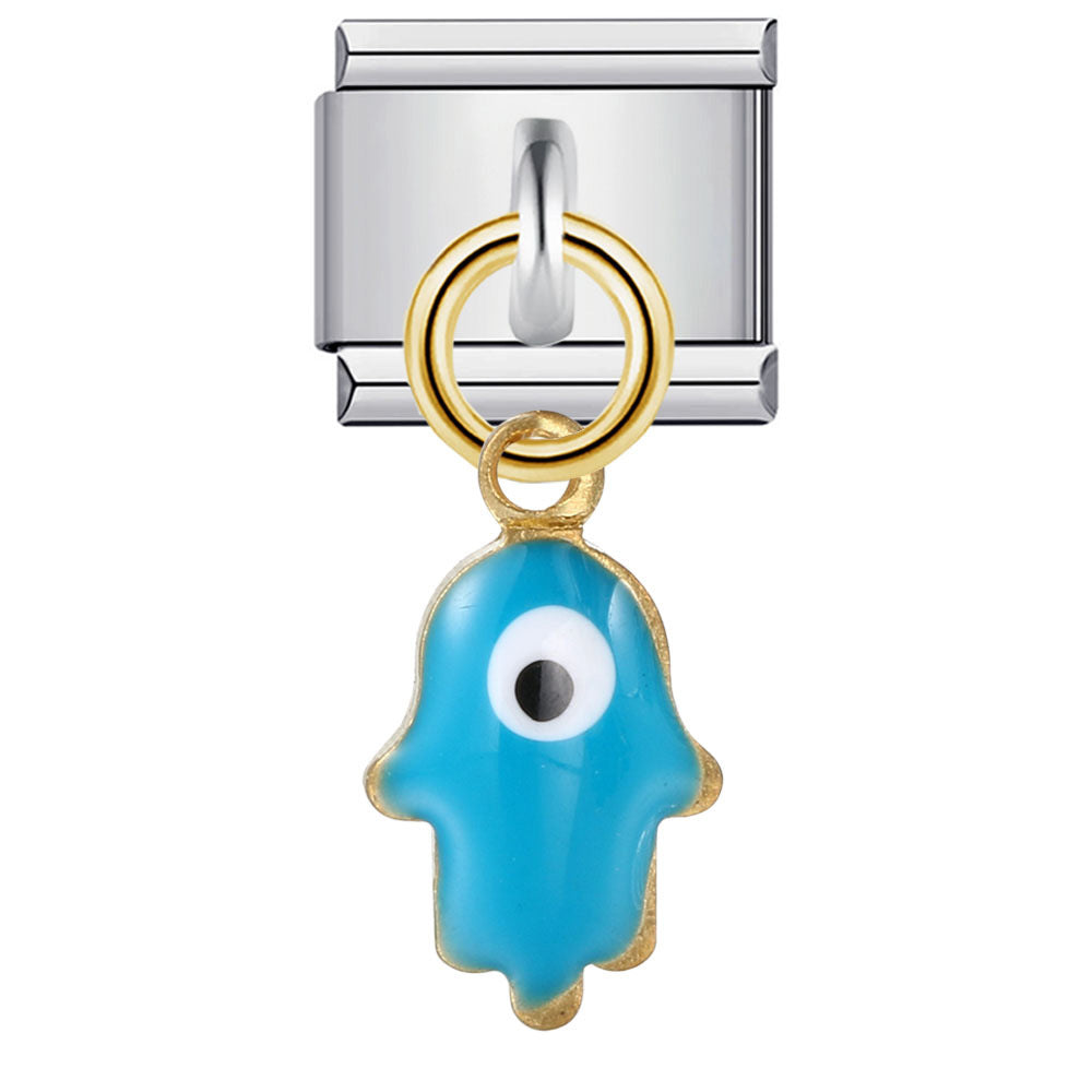 Wholesale  Italian Charm Bracelet 9mm DIY Hook Oil Dripping Creative Stainless Steel Composable Bracelet