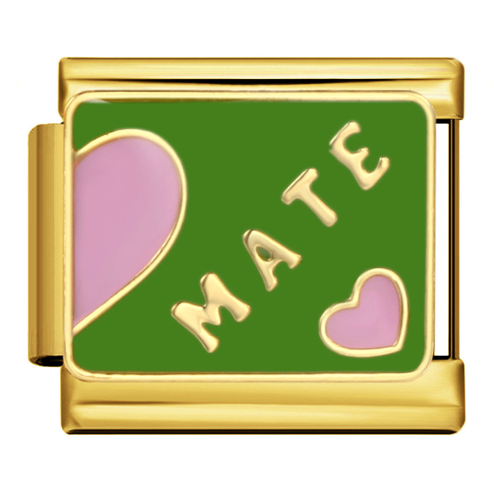 Wholesale  Italian module welding oil dripping titanium steel  DIY Bracelet