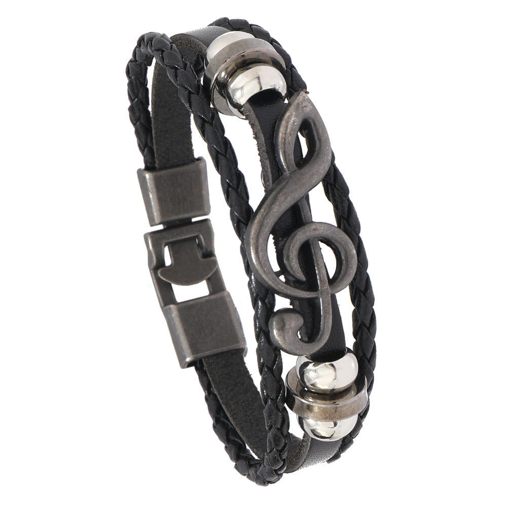 Wholesale Vintage Leather Bracelet Buckle Bracelet ACC-BT-Saih009