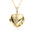 Wholesale  love heart-shaped photo box album love moon five-pointed star micro-inlaid pendant open and close necklace