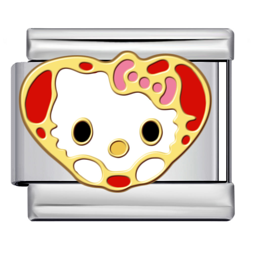 Wholesale 9mm Italian Charm Starter Bracelets DIY square Single Section Creative Stainless Steel Composable Bracelet