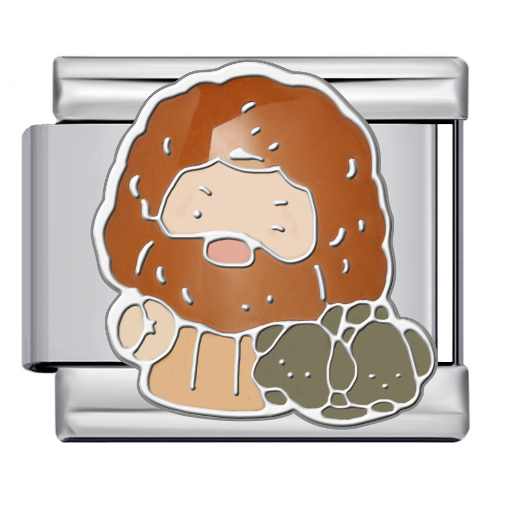 Bracelet de charme italien 5pcs 5pcs 9 mm DIY BRACET CRÉATIVE CRÉATIVE BRACILABLE COMPOSABLE