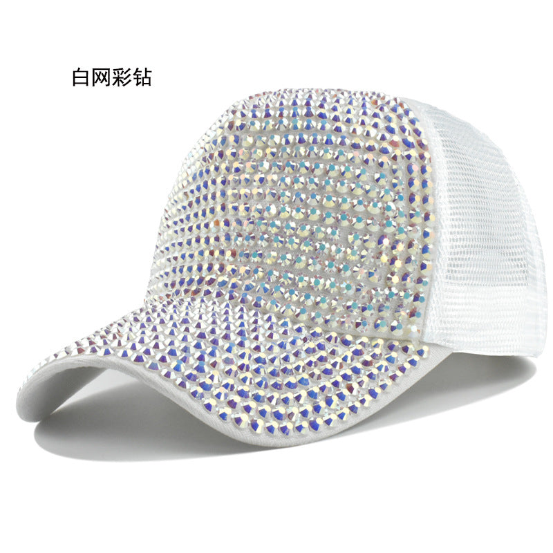 Wholesale  rhinestone baseball cap  protection hat baseball cap