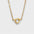 Wholesale December Birthstone Pendant  Mother's Day Color Preservation Vacuum Furnace Plating 18K Gold Necklaces