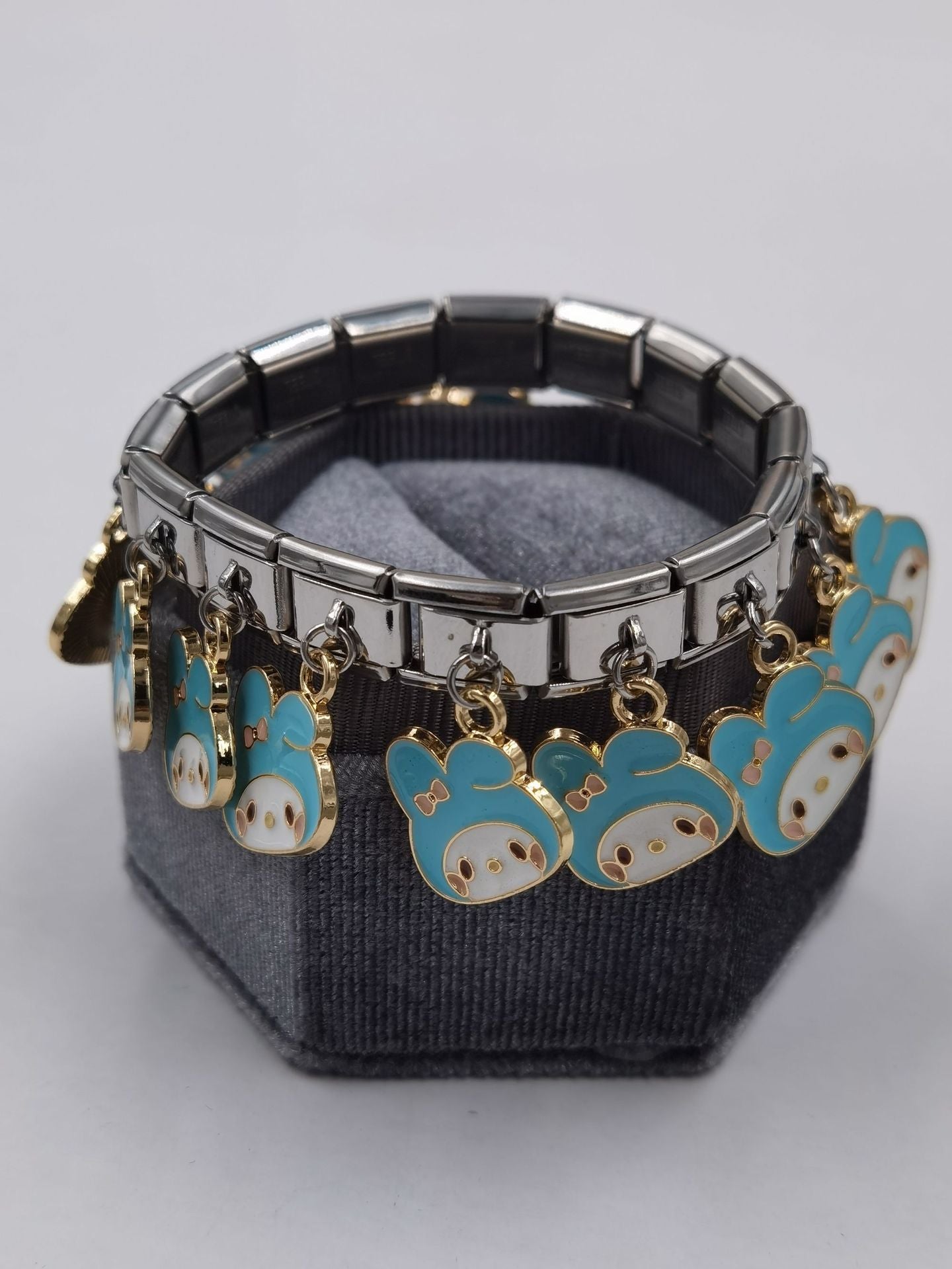 Wholesale Italian Charm Bracelet Charm Module Stainless Steel Bracelet 9mm DIY Pattern Free Stitching Detachable Composable Bracelet ACC-BT-XY001