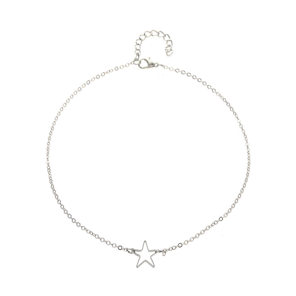 Wholesale Five-pointed Star Pendant Necklace