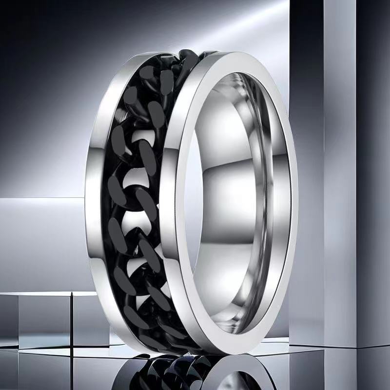 Wholesale Stainless Steel Rings Plain Rings ACC-RS-Xinj006