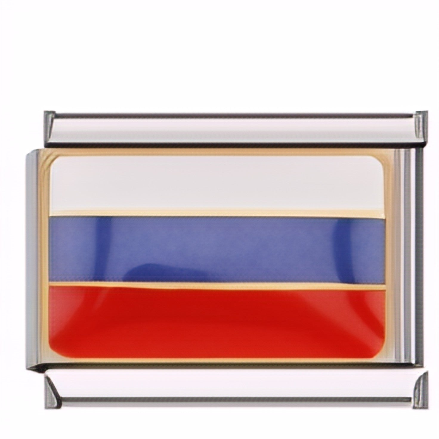 Wholesale Italian Charm Bracelet 9mm DIY Splicing Classic Flag Series Stainless Steel Composable Bracelet