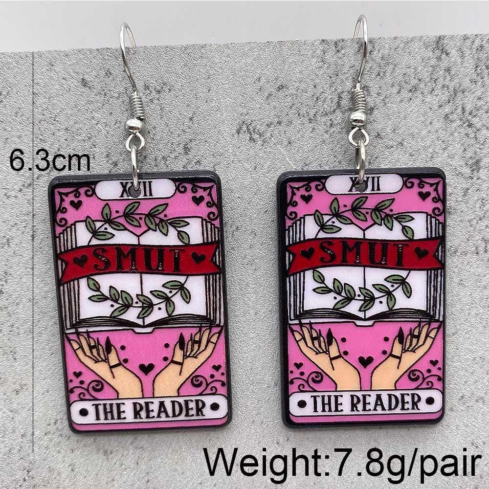 Wholesale Halloween Acrylic Skull Cat Bat Earrings ACC-ES-ChenY033