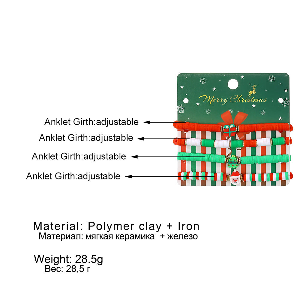 Wholesale Christmas Bell Bracelet Set ACC-BT-Anduo001