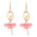 Wholesale Dancer Princess Ballet Shoes  Bow Shoes Pendant Earrings Necklaces