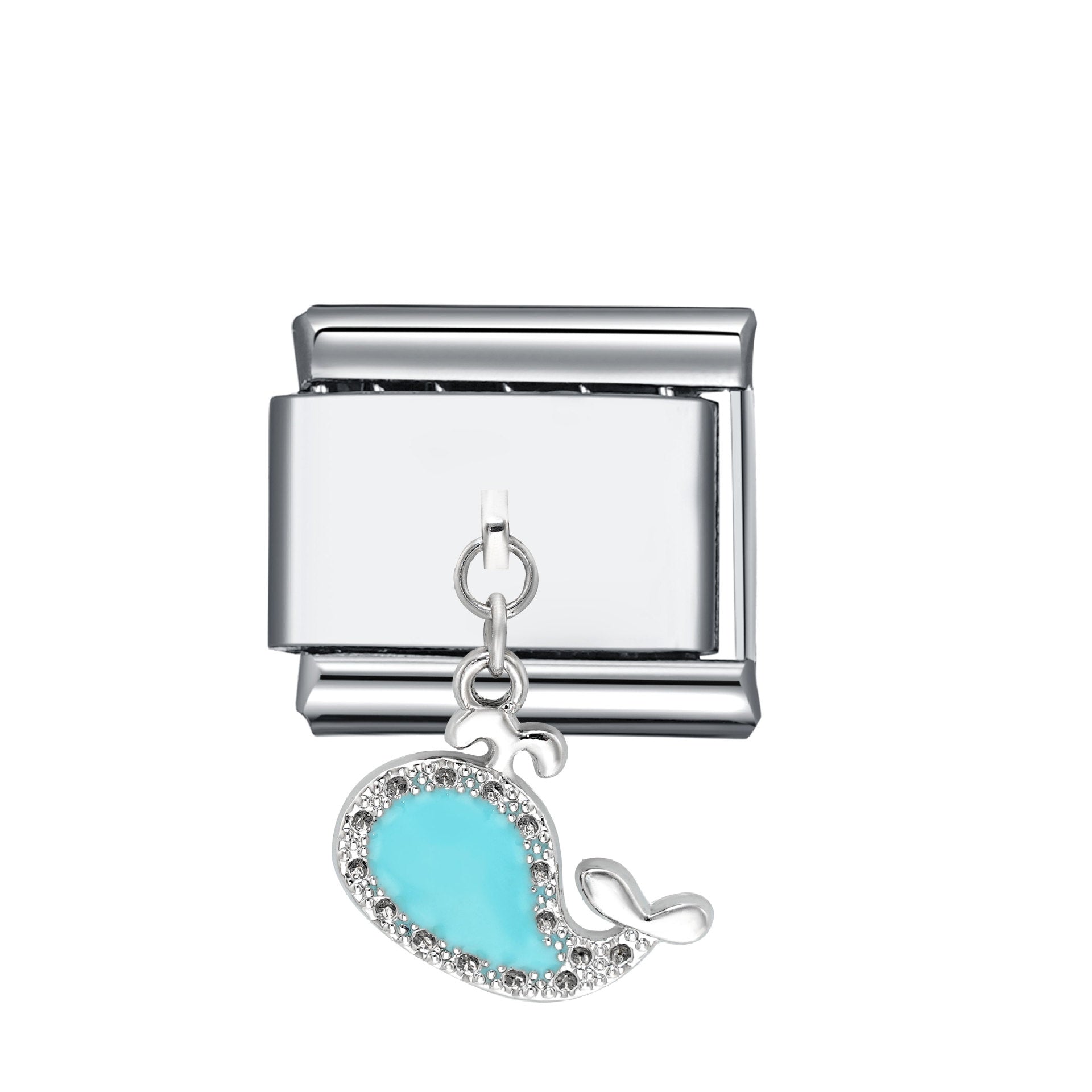 Wholesale Italian Charm Bracelet 9mm DIY Splicing Cute Creative Pendant Stainless Steel Composable Bracelet