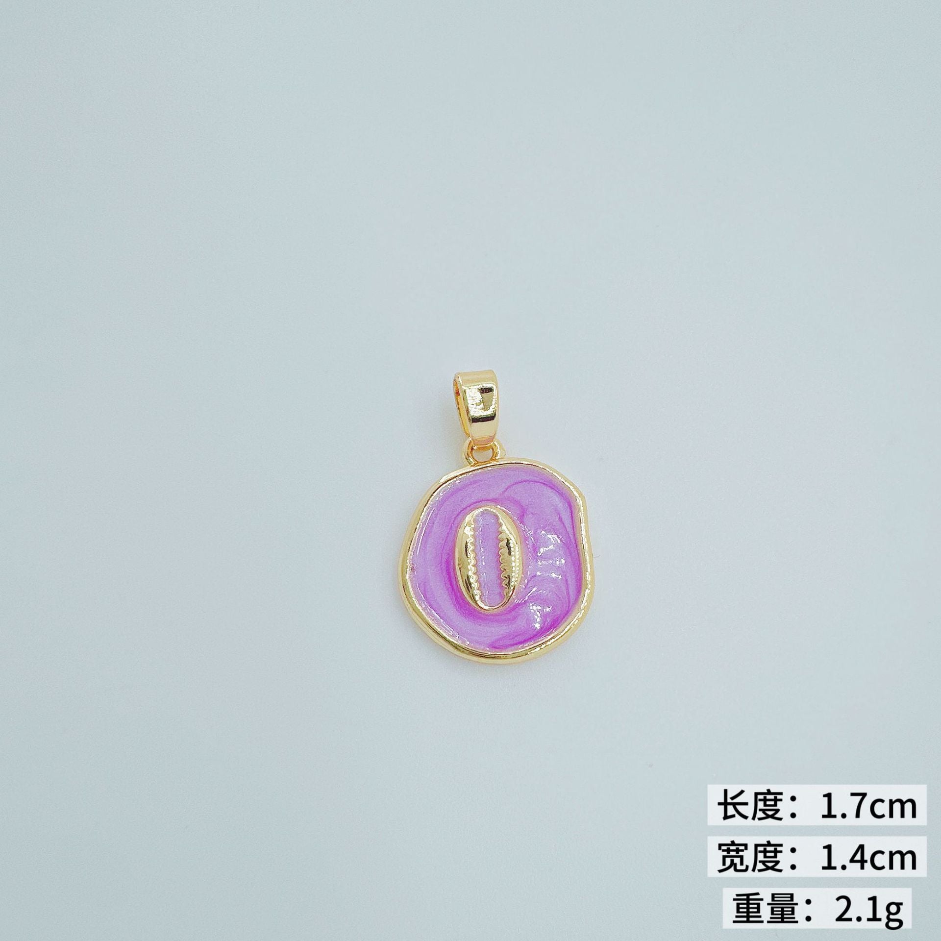 Wholesale Gold Plated Copper DIY Pendant Necklace European Style Jewelry Accessory for Women