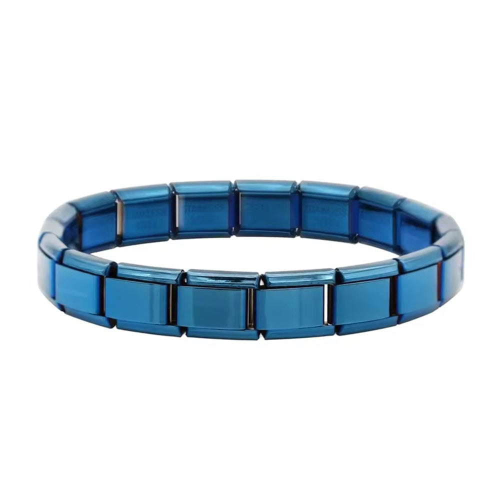 Wholesale Italian Charm Bracelet 9mm DIY Single Section Creative Stainless Steel Composable Bracelet
