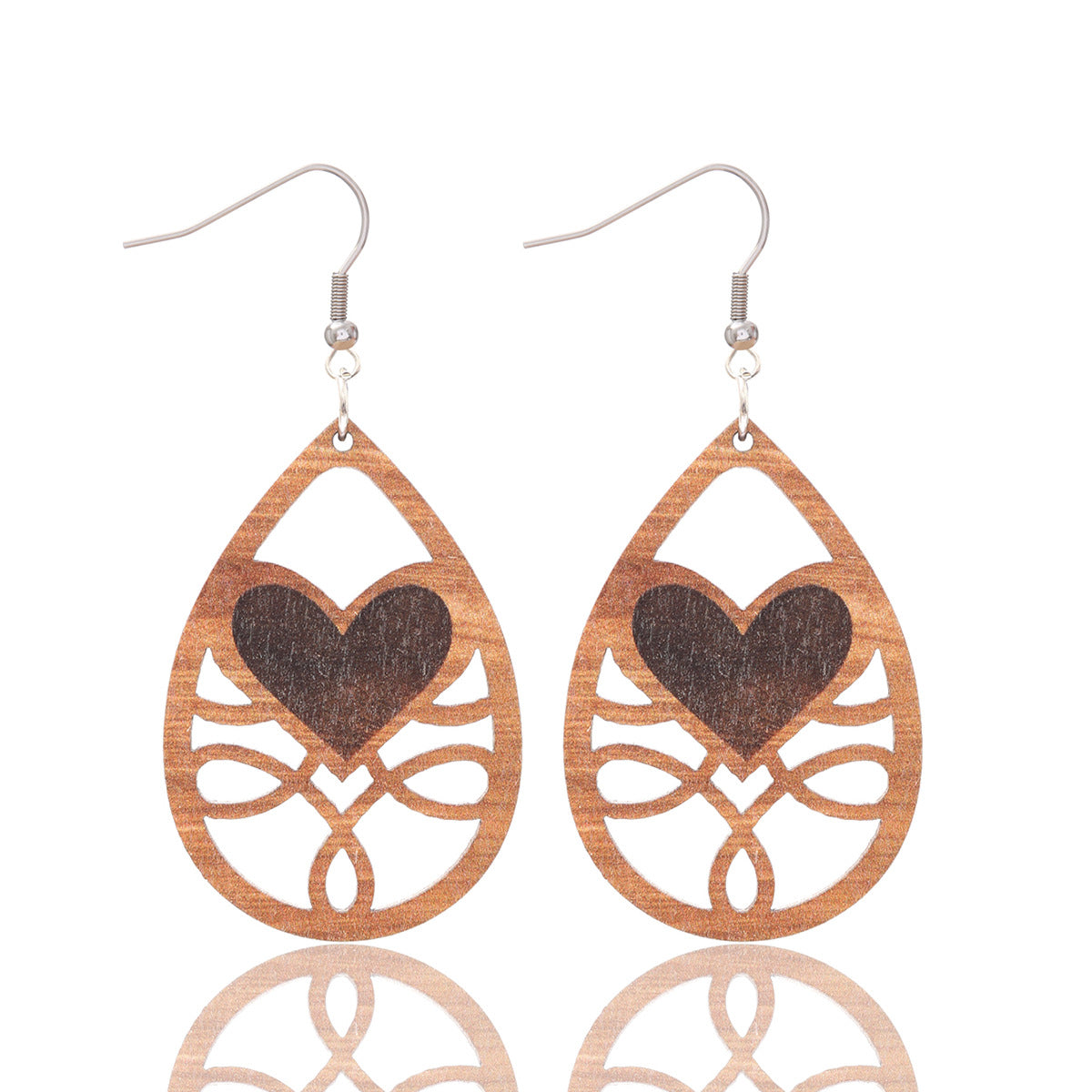 Wholesale  Vintage Carved Pattern Pendant Earrings