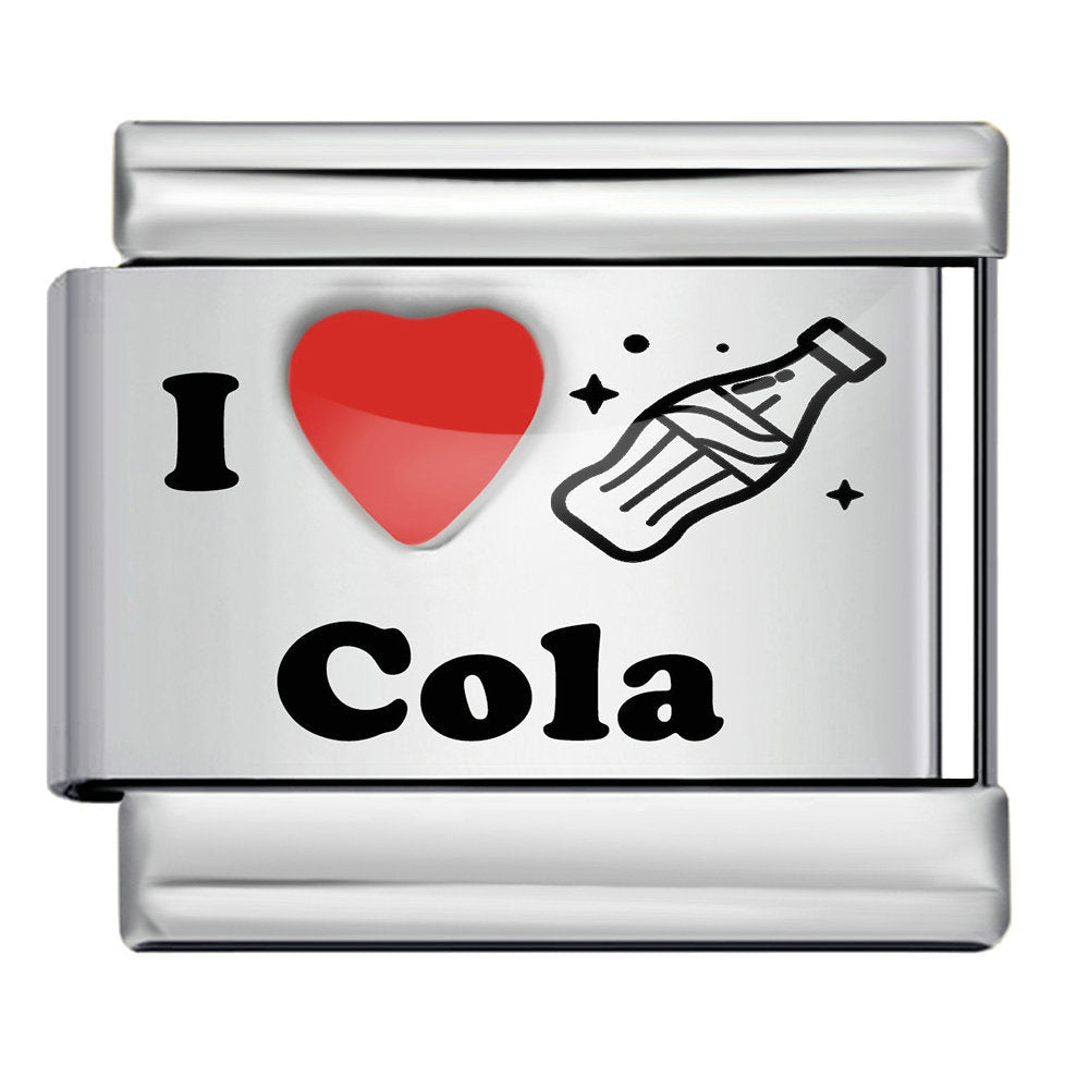 Wholesale Stainless Steel Drink Themed Laser Engraved Modular Bracelet Chic Jewelry Accessory For Everyday Wear
