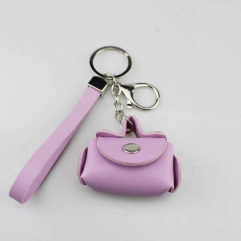 Wholesale PU Leather Coin Purse Keychain ACC-KC-TMS016