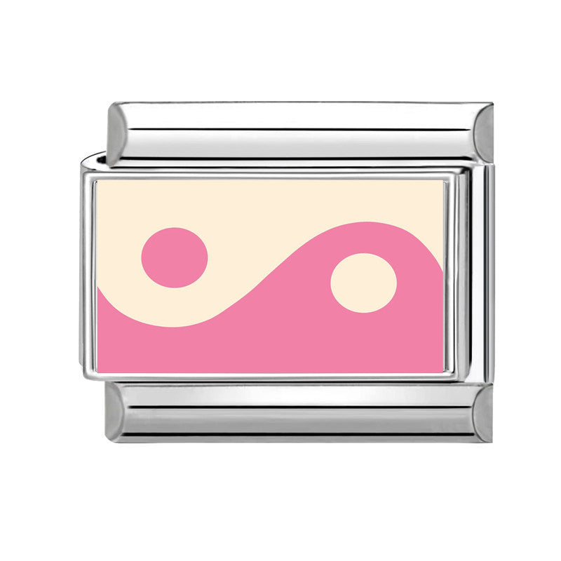 Wholesale 9mm Italian Charm Starter Bracelets DIY square Single Section Creative Stainless Steel Composable Bracelet