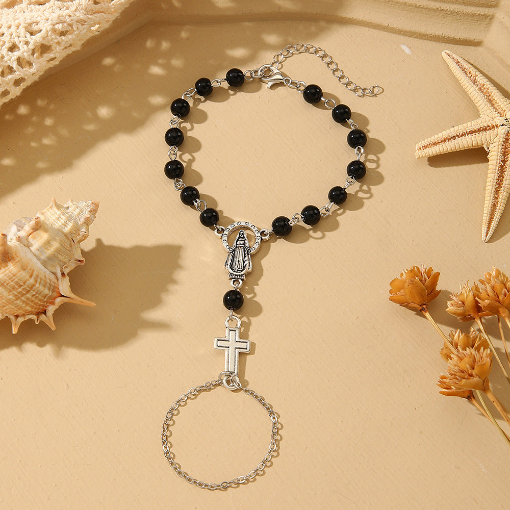 Wholesale Geometric Evil Eye Alloy Charm Bracelet Unisex Fashion Jewelry Accessory