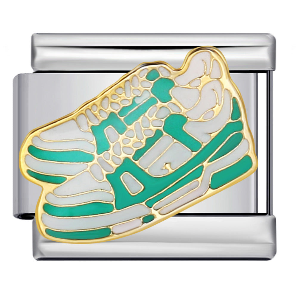 Wholesale Italian Charm Bracelet 9mm DIY Splicing Removable Gift Perfume Stainless Steel Composable Bracelet