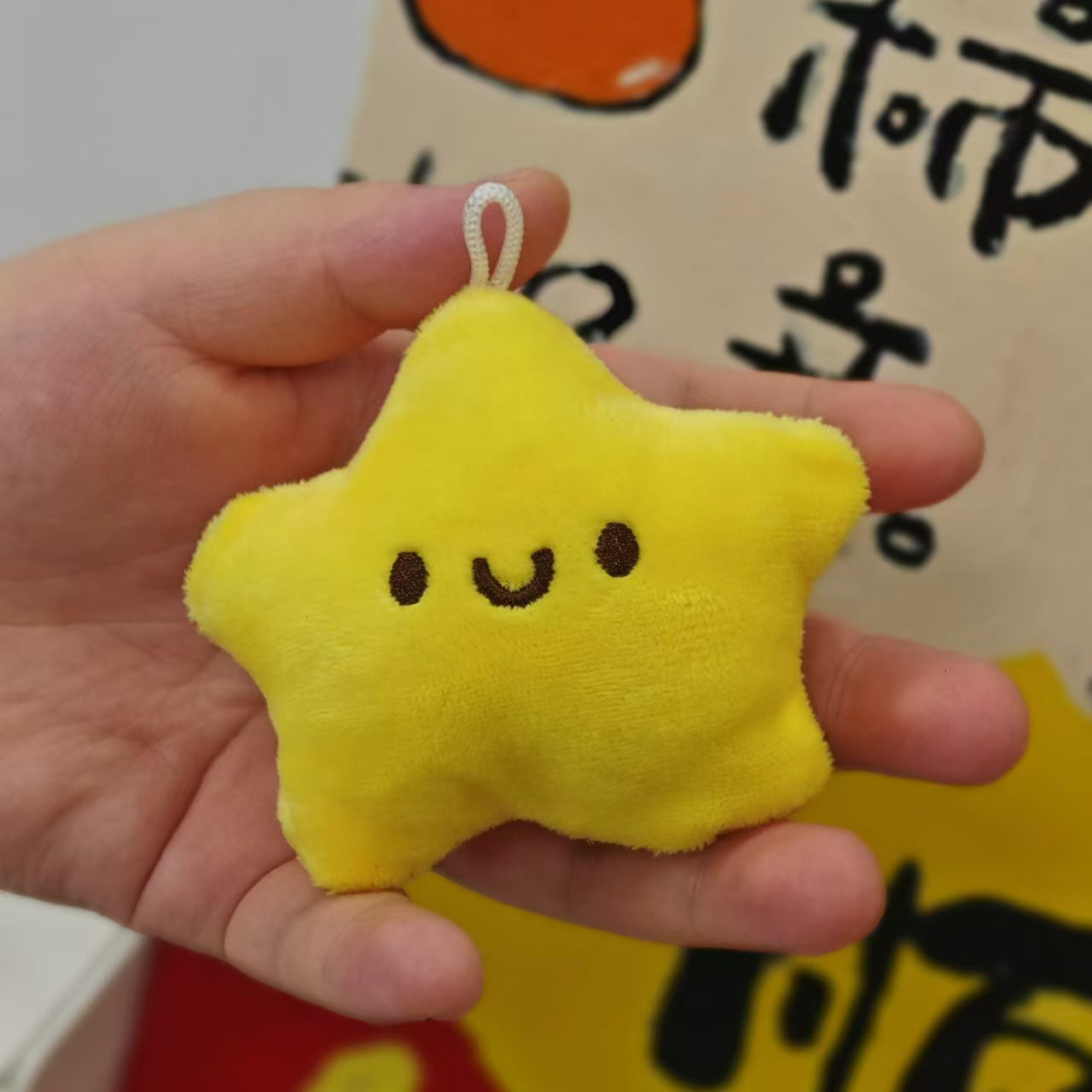 Wholesale cartoon cute star doll keychain
