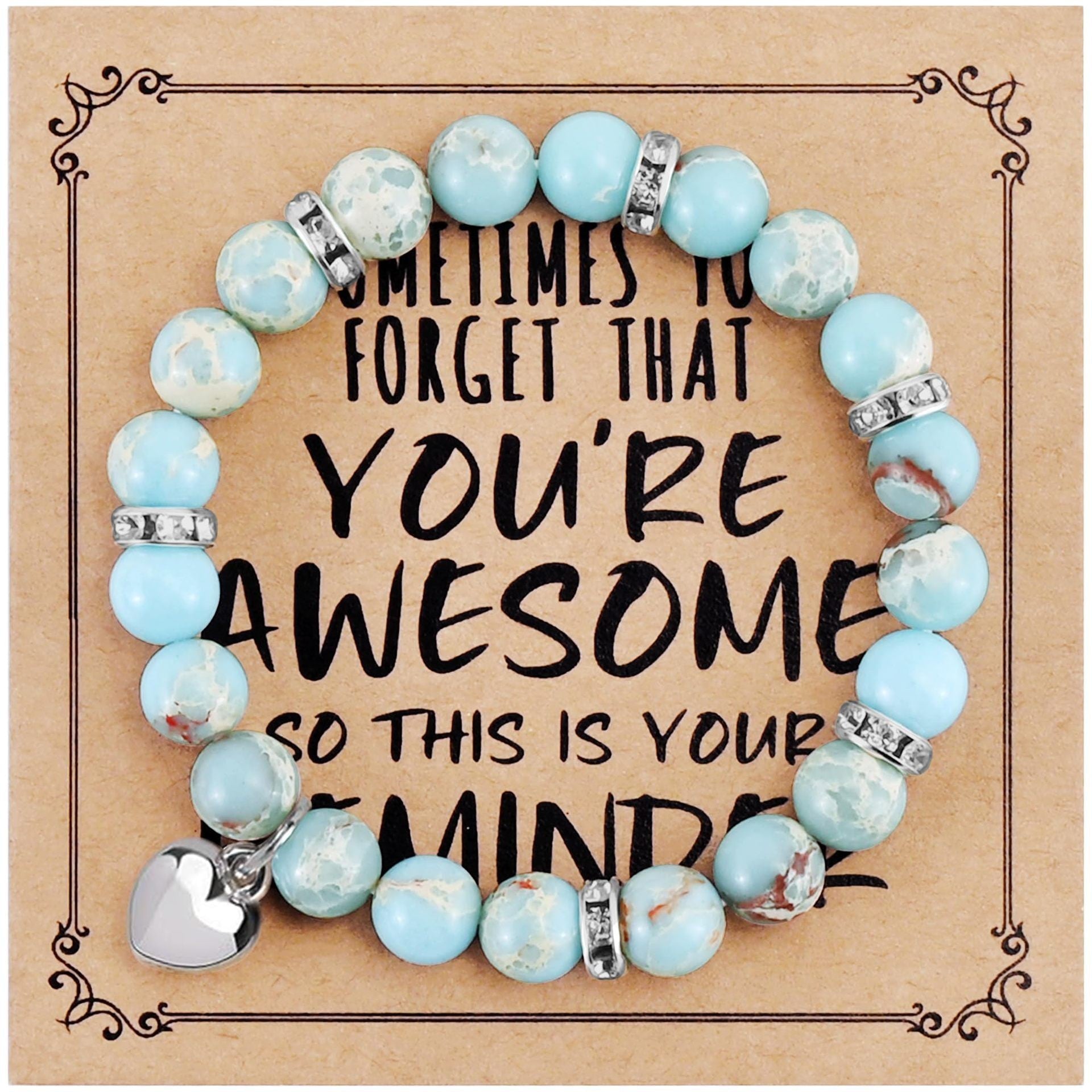 Wholesale 8mm Natural Stone Powder Zebra Tiger Eye Stone Bracelet