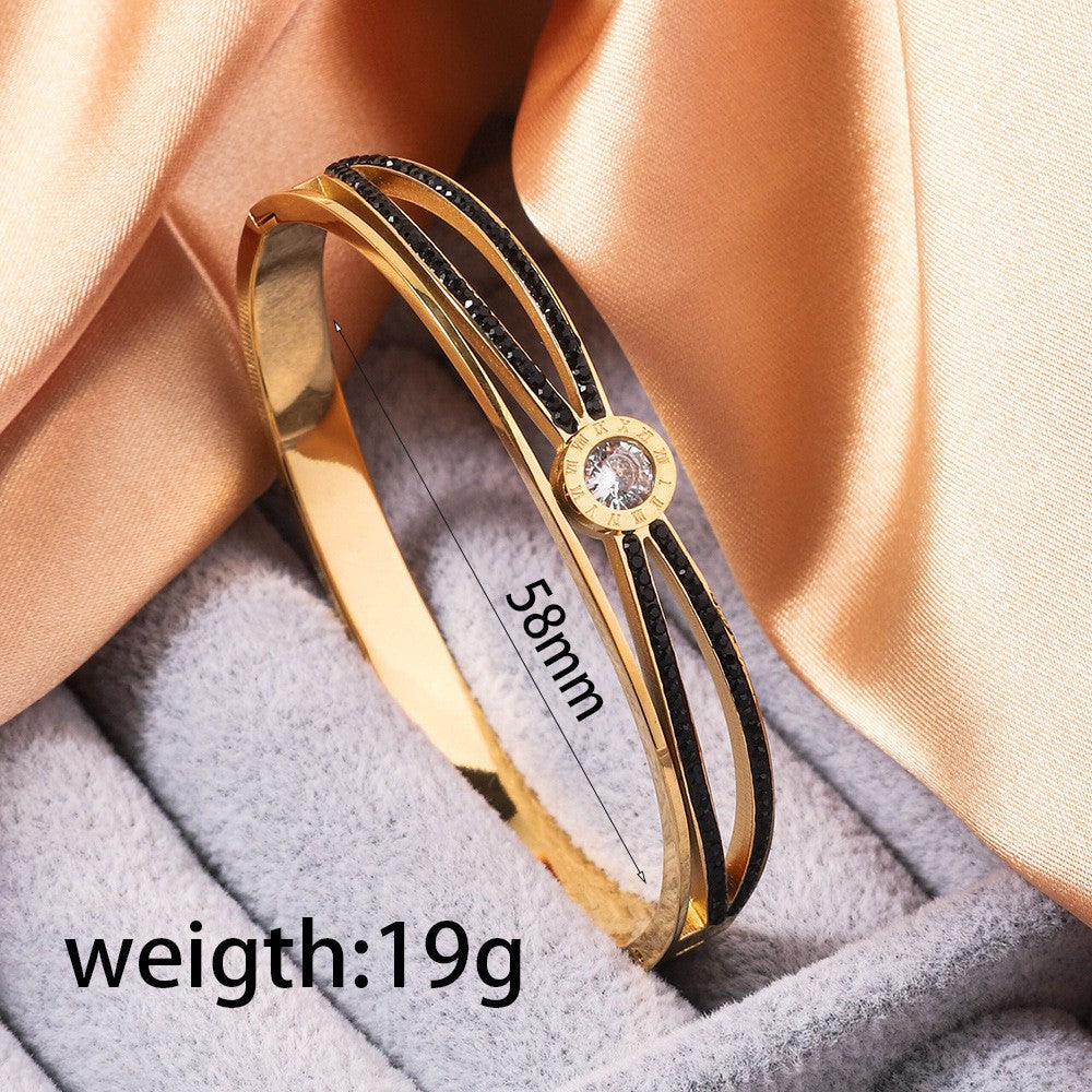 Wholesale New Style Titanium Steel Bracelet  ACC-BT-Ruif014