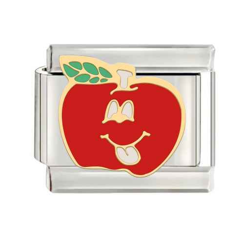 Wholesale talian Charm Starter Bracelets DIY square Single Section Creative Stainless Steel Composable Bracelet