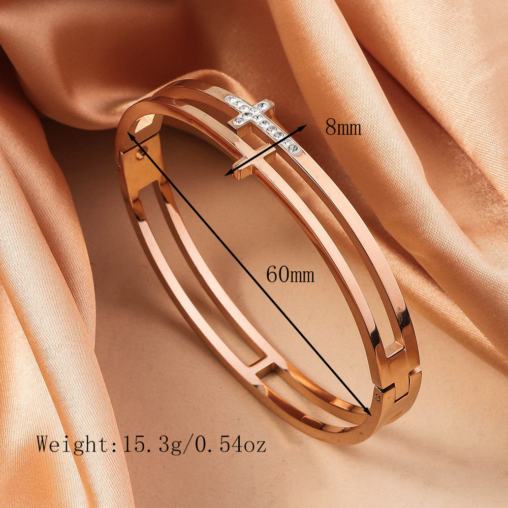 Wholesale New Style Titanium Steel Bracelet  ACC-BT-Ruif014