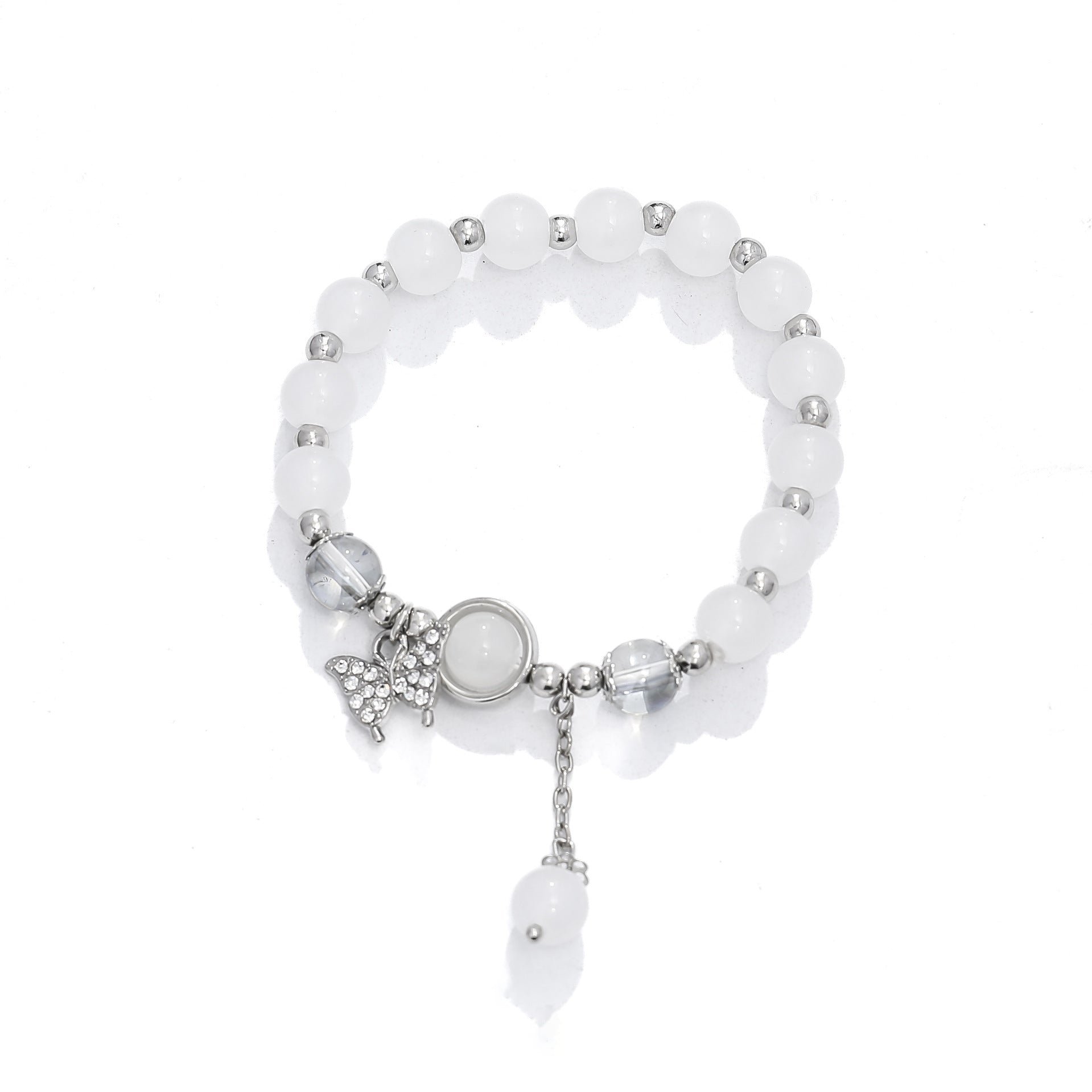 Wholesale  Colorful Butterfly Bead Bracelet