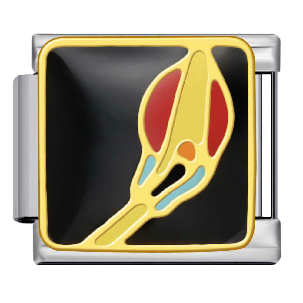 Wholesale 9mm Italian Charm Starter Bracelets DIY Ball Sports Stainless Steel Composable Bracelet