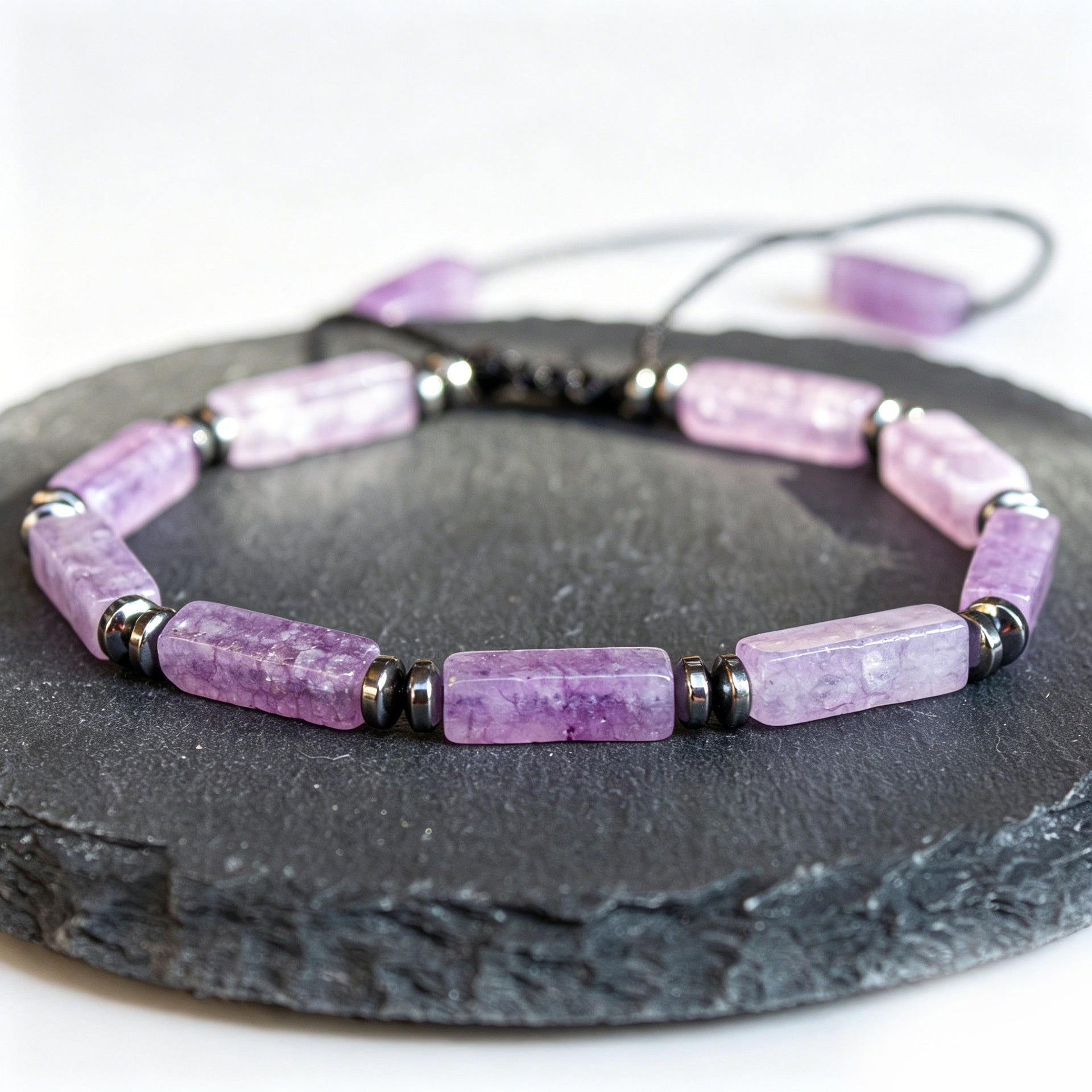 Wholesale Bohemian Style Natural Stone Lapis Lazuli Adjustable Woven Beaded Bracelet Handmade Beads Fashion Accessory For Resale