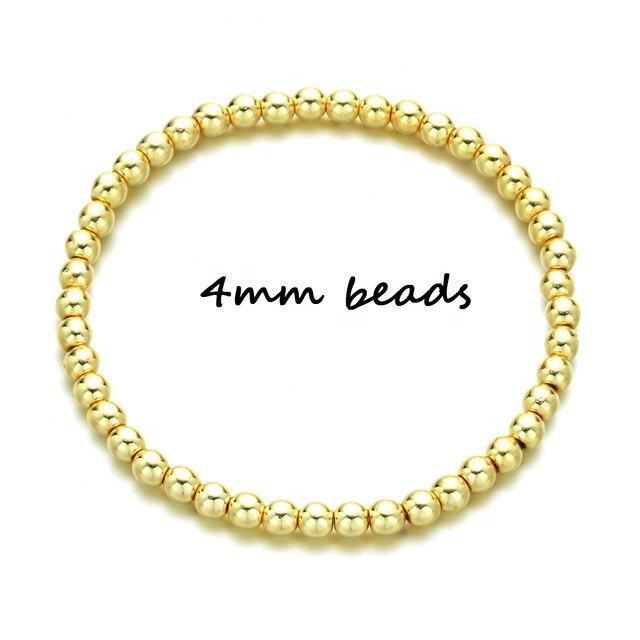 Wholesale 18k Gold Plated Hematite Beaded Bracelet ACC-BT-zhixiang016