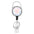 Wholesale Floral Alloy  Retractable Rotating Badge Keychain