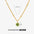 Wholesale December 18K Gold Stainless Steel Diamond Necklace