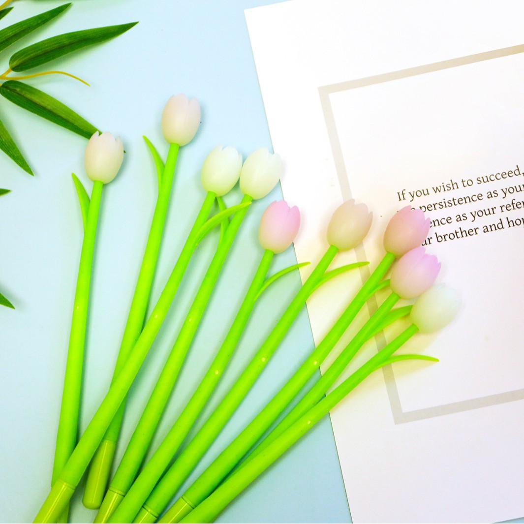 Wholesale  color change flower gel pen