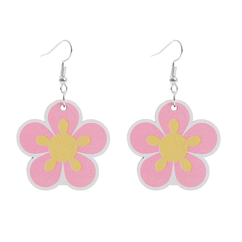 Wholesale Acrylic Easter Bunny Cross Butterfly Earrings
