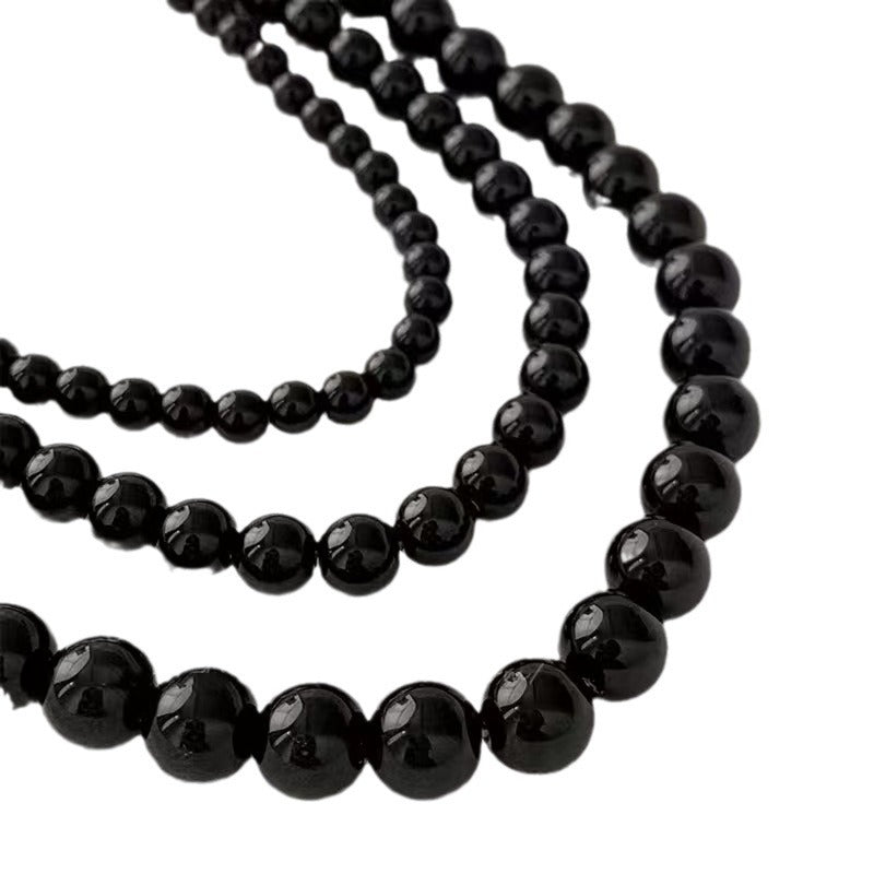 Wholesale Black Pearl Magnetic Buckle Necklace