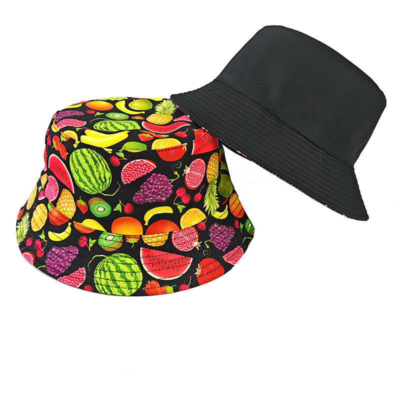 Wholesale Happy Birthday Printed Bucket Hat for Outdoor Sun Protection Fashion Accessory