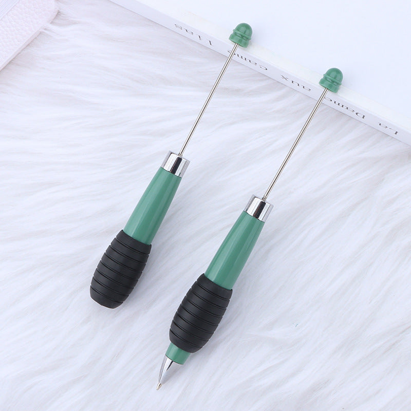 Wholesale 5pcs Beadable Pens Rotating Telescopic Beaded Pen DIY Pen Office Supplies ACC-PN-JinBN011