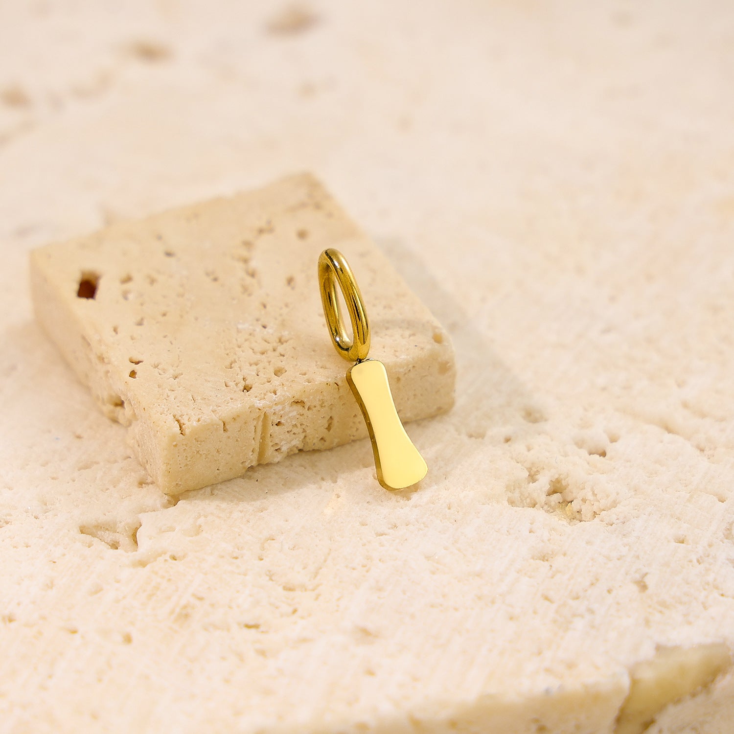 Wholesale Stainless steel 26 English small letter pendant