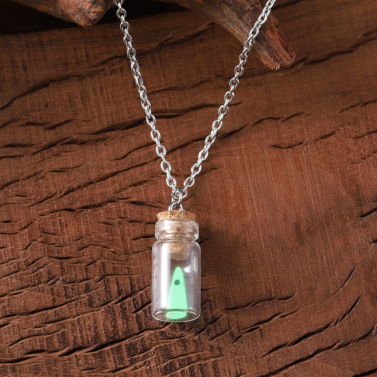 Wholesale Glass Glow In The Dark Ghost Pendant Earrings For Women Trendy Party Jewelry Accessory