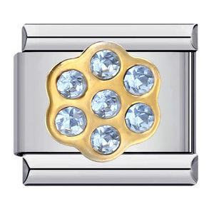 Wholesale 9mm Italian Charm Starter Bracelets DIY square Single Section Creative Stainless Steel Composable Bracelet