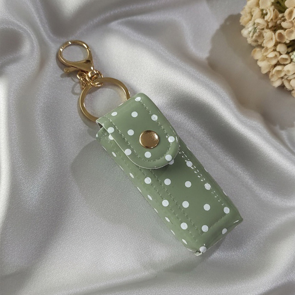 Wholesale Trendy Polka Dot PU Leather Coin Purse Bag Charm Fashion Accessory