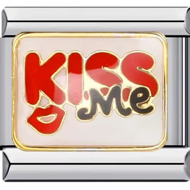 Wholesale 10pcs Italian Charm Bracelet 9mm DIY Splicing Removable Oil Drop Cartoon Stainless Steel Composable Bracelet