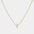 Wholesale zircon oval round pendant necklace