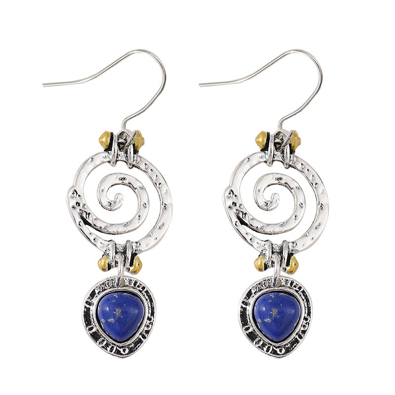 Wholesale Creative Circle Ethnic Style Earrings