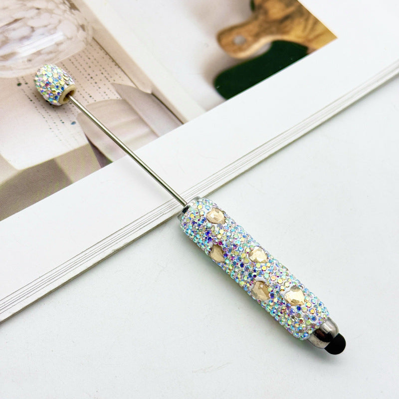 Wholesale Colorful touchscreen rhinestone Beadable Pens